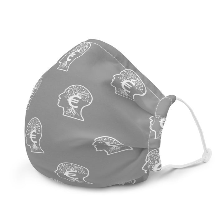 Grey face mask