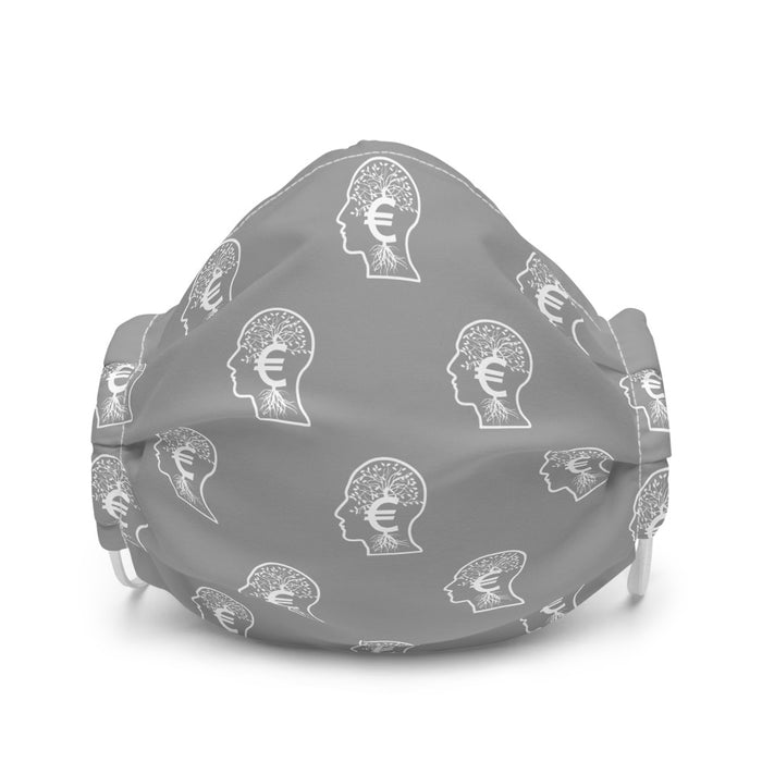 Grey face mask
