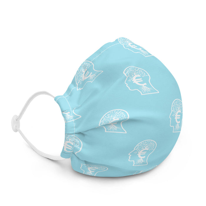 Feeling good blue face mask